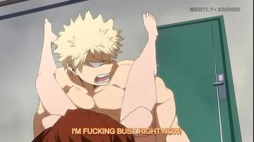 Bakugo surprins cand fute tare Uraraka